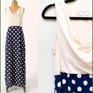 Anthropologie Moulinette Soeurs Maxi Silk Dress